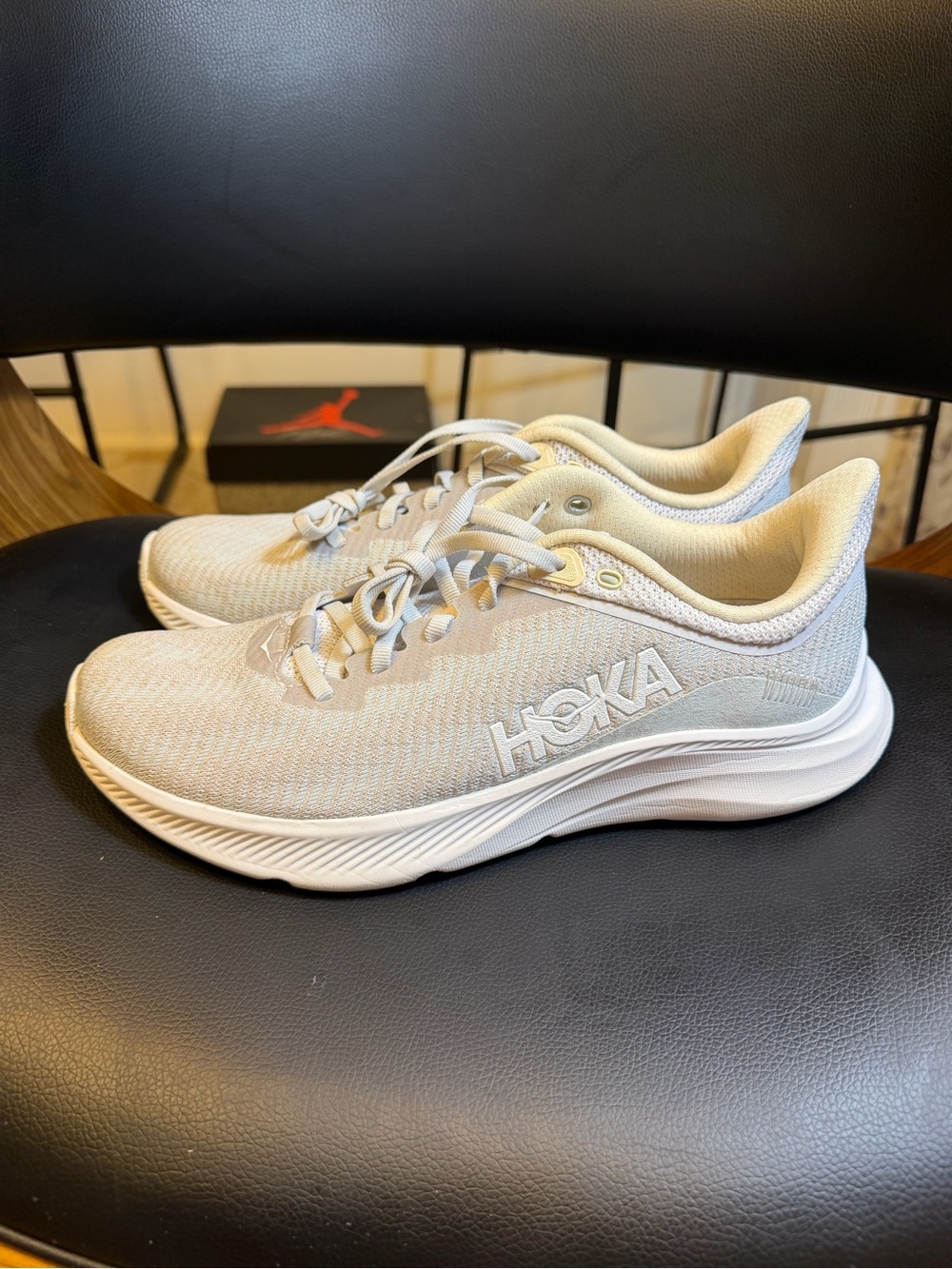 Hoka One One Solimar Womens 9 B Gray Athletic Shoes Outdoors Running Walking